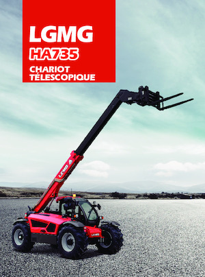 Manipuladoras telescópicas LGMG  HA735