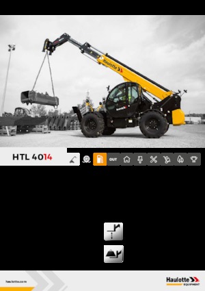 Manipuladoras telescópicas Haulotte HTL4014