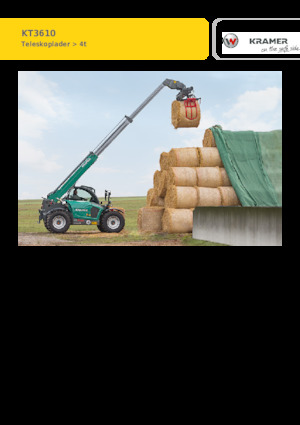 Manipuladoras telescópicas Kramer KT3610