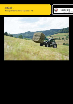 Manipuladoras telescópicas Kramer KT407