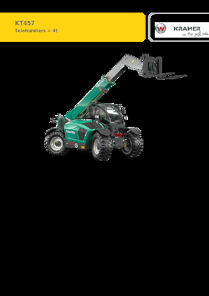 Manipuladoras telescópicas Kramer KT457