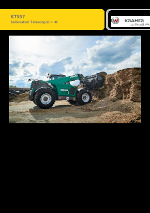 Manipuladoras telescópicas Kramer KT557