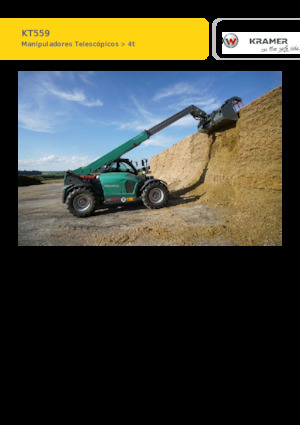 Manipuladoras telescópicas Kramer KT559