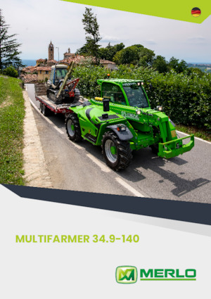 Manipuladoras telescópicas Merlo MF 34.9 CS-140-CVTRONIC