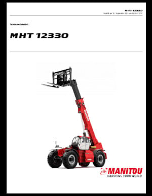 Manipuladoras telescópicas Manitou MHT 12330 ST5