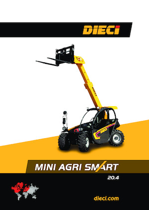 Manipuladoras telescópicas Dieci Mini Agri 20.4 Smart