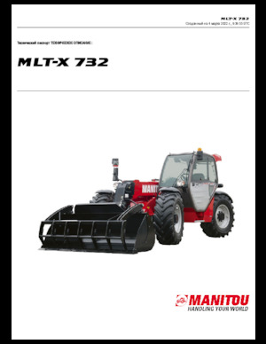 Manipuladoras telescópicas Manitou MLT-X 732
