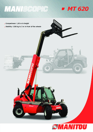Manipuladoras telescópicas Manitou MT 620