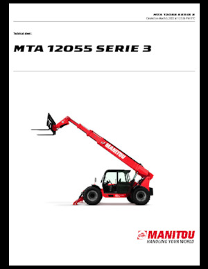 Manipuladoras telescópicas Manitou MTA 12055