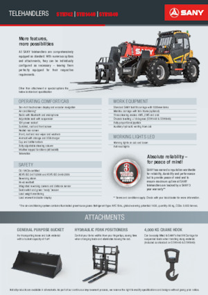 Manipuladoras telescópicas Sany STH1840