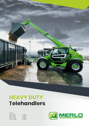 Manipuladoras telescópicas Merlo TF 50.8 TCS-170-CVTRONIC-HF