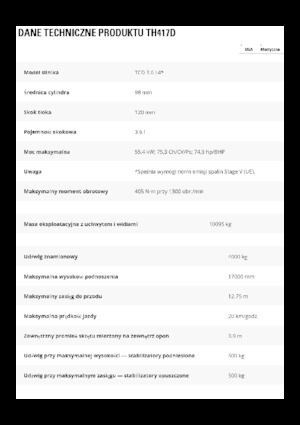 Manipuladoras telescópicas Caterpillar TH417D