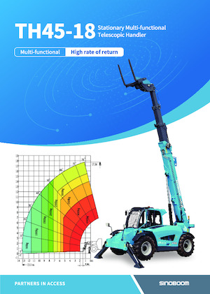 Manipuladoras telescópicas Sinoboom TH45-18