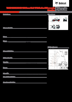 Manipuladoras telescópicas Bobcat TL30.60 Low Cab 100 V