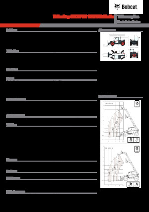 Manipuladoras telescópicas Bobcat TL35.70 100 V