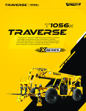 Manipuladoras telescópicas Pettibone Traverse T1056X