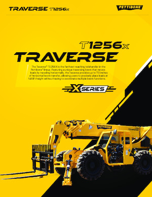 Manipuladoras telescópicas Pettibone Traverse T1256X