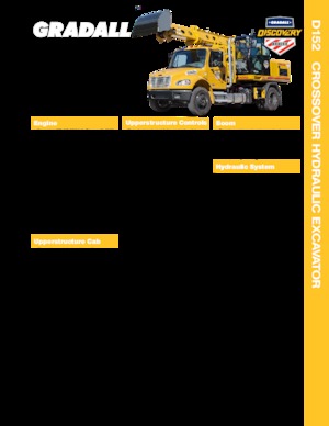 Excavadoras hidráulicas telescópicas Gradall D152