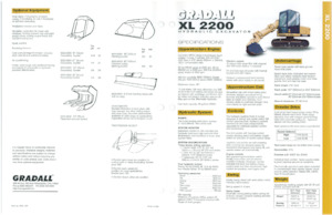 Excavadoras hidráulicas telescópicas Gradall XL 2200