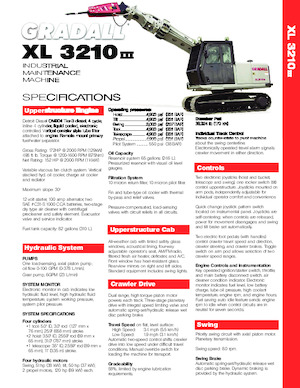 Excavadoras hidráulicas telescópicas Gradall XL 3210 III