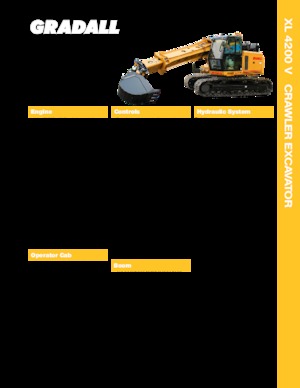 Excavadoras hidráulicas telescópicas Gradall XL 4200 V