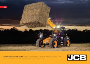 Mini cargador frontal JCB 536-70 AGRI Pro