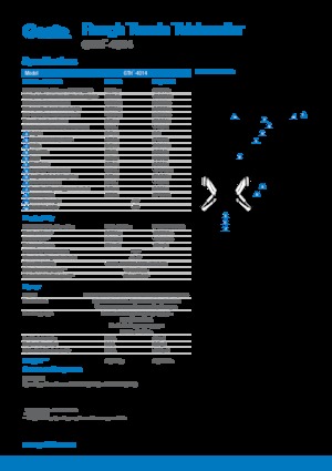 Manipuladoras telescópicas Genie GTH4014