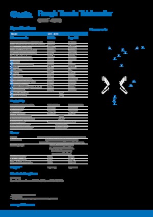 Manipuladoras telescópicas Genie GTH4018