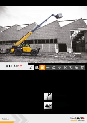 Manipuladoras telescópicas Haulotte HTL4017
