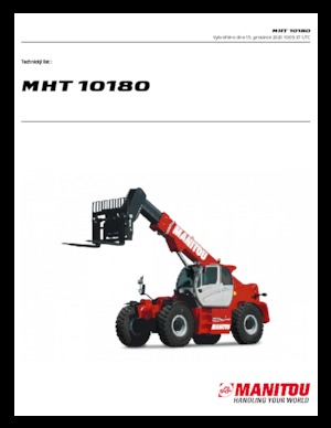 Manipuladoras telescópicas Manitou MHT 10180
