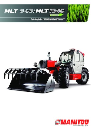 Manipuladoras telescópicas Manitou MLT 840-115 PS