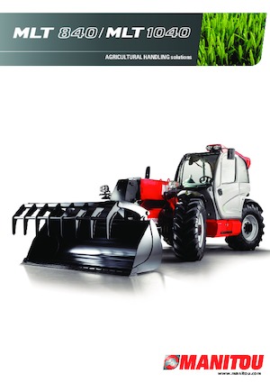 Manipuladoras telescópicas Manitou MLT 840-115 PS
