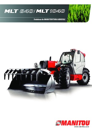 Manipuladoras telescópicas Manitou MLT 840-115 PS
