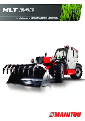 Manipuladoras telescópicas Manitou MLT 840-115 PS
