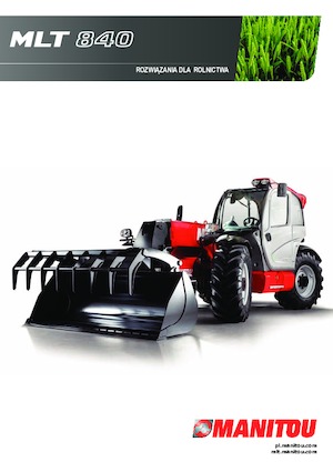 Manipuladoras telescópicas Manitou MLT 840-115 PS
