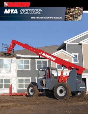Manipuladoras telescópicas Manitou MTA 6034