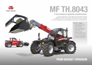 Manipuladoras telescópicas Massey Ferguson TH.8043