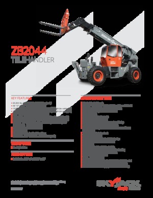 Manipuladoras telescópicas Skyjack ZB 2044