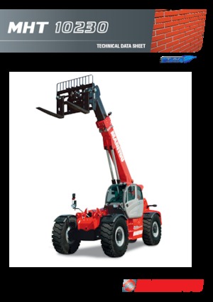 Manipuladoras telescópicas Manitou MHT 10230