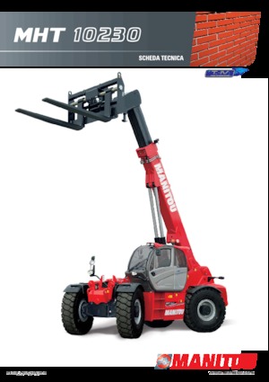 Manipuladoras telescópicas Manitou MHT 10230