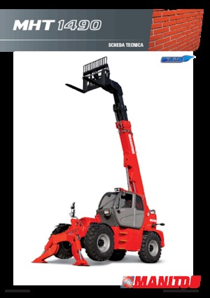Manipuladoras telescópicas Manitou MHT 1490