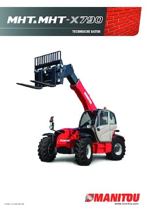 Manipuladoras telescópicas Manitou MHT 790
