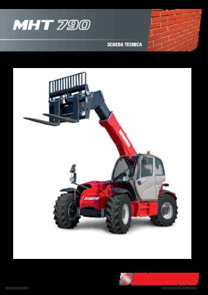 Manipuladoras telescópicas Manitou MHT 790