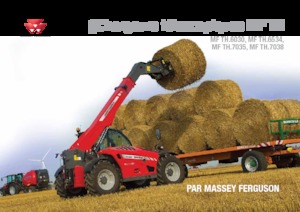 Manipuladoras telescópicas Massey Ferguson TH.7035