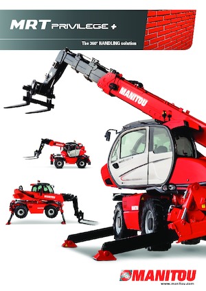 Manipuladoras telescópicas con vehículo superpuesto Manitou MRT 2150