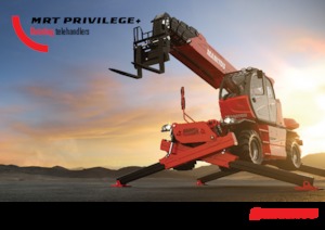 Manipuladoras telescópicas con vehículo superpuesto Manitou MRT 3255