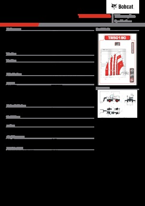 Manipuladoras telescópicas con vehículo superpuesto Bobcat TR50190EVO IIIB