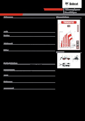 Manipuladoras telescópicas con vehículo superpuesto Bobcat TR50210EVO IIIB