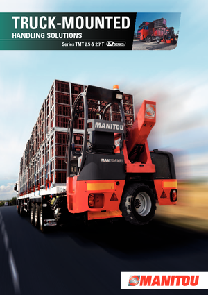 Carretillas elevadoras de arrastre telescópicas Manitou TMT 25 S