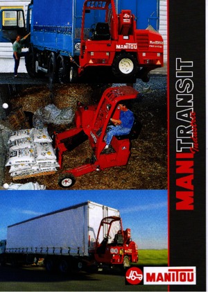 Carretillas elevadoras de arrastre telescópicas Manitou TMT 317 SI